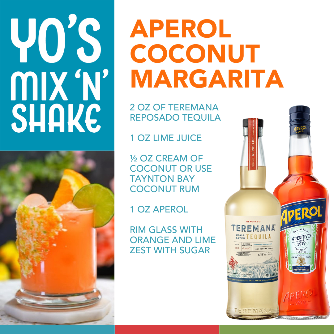 Aperol Coconut Margarita